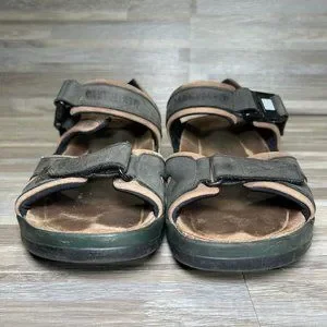 Mephisto Shark Fit Sandals Size EU 43/US 9 Green Brown Leather Nubuck Mephisto | Shoes | Mephisto Shark Fit Sandals Size Eu 43us 9  main image 4